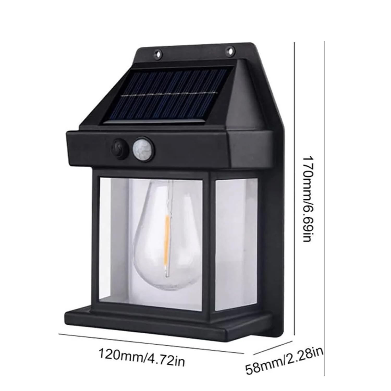 Luxury Ambiance | Solar Outdoor Wall Light