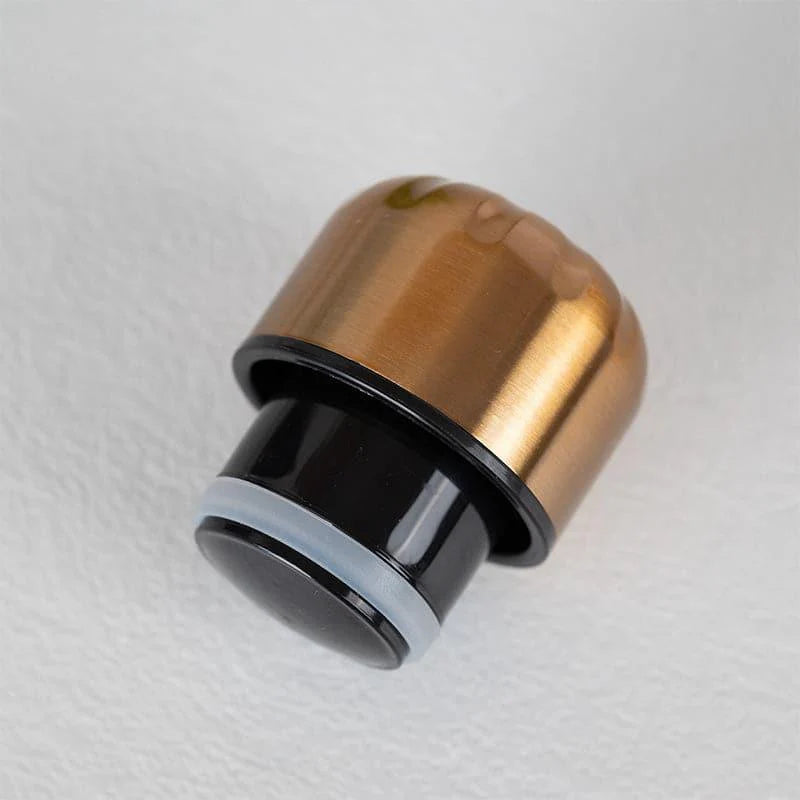 Ferusa 750 ML Insulated Stainless Steel Thermos Bottles - Hot & Cold, Grey & Black (Set of 2)