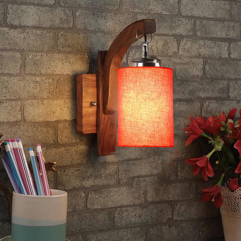 Forma Cylindrical Wall Lamp - Orange