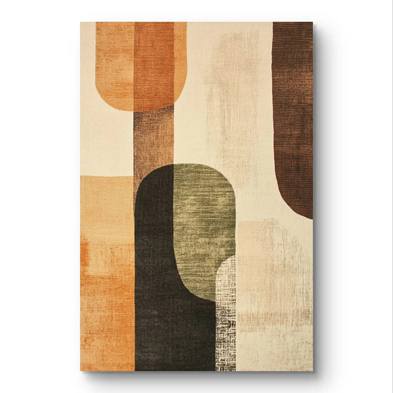 Abstract Terrarium Wall Painting